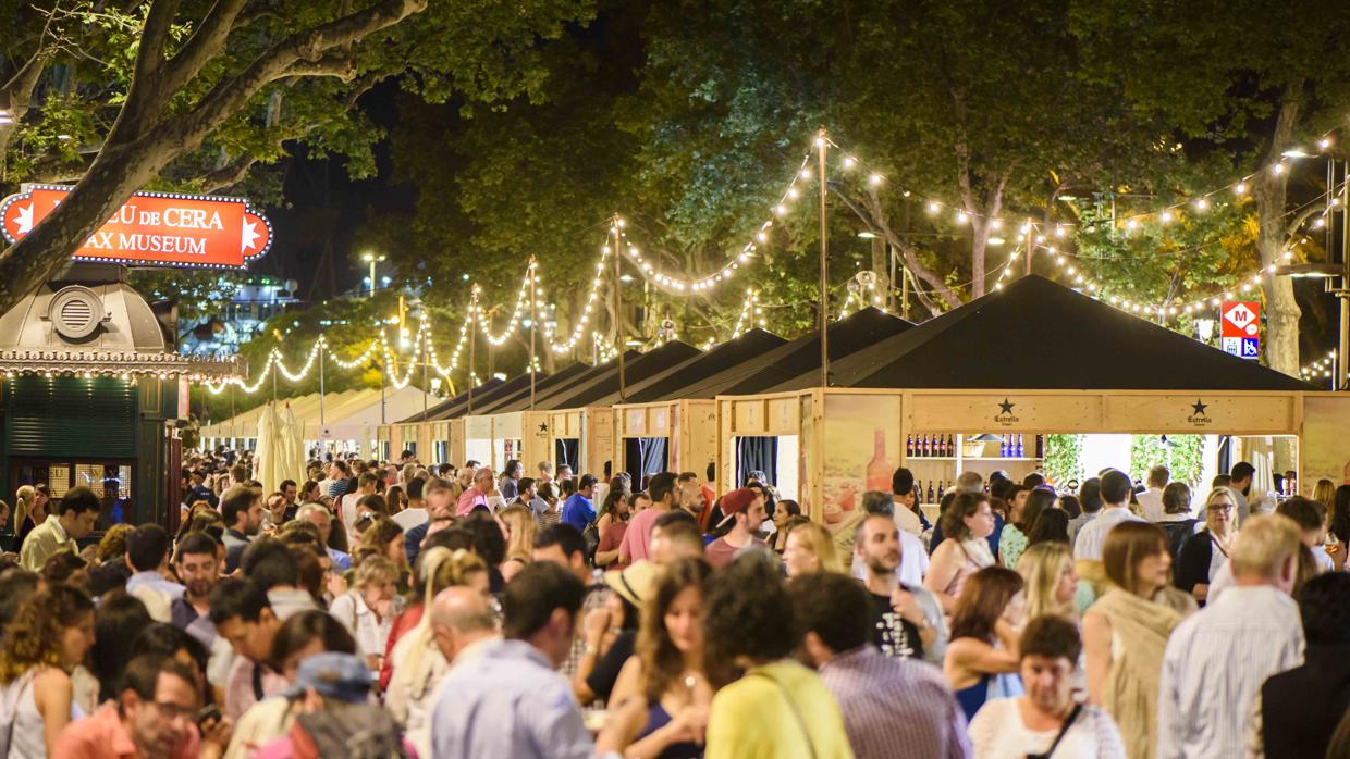 Ambiente durante la última edición del Tast A La Rambla