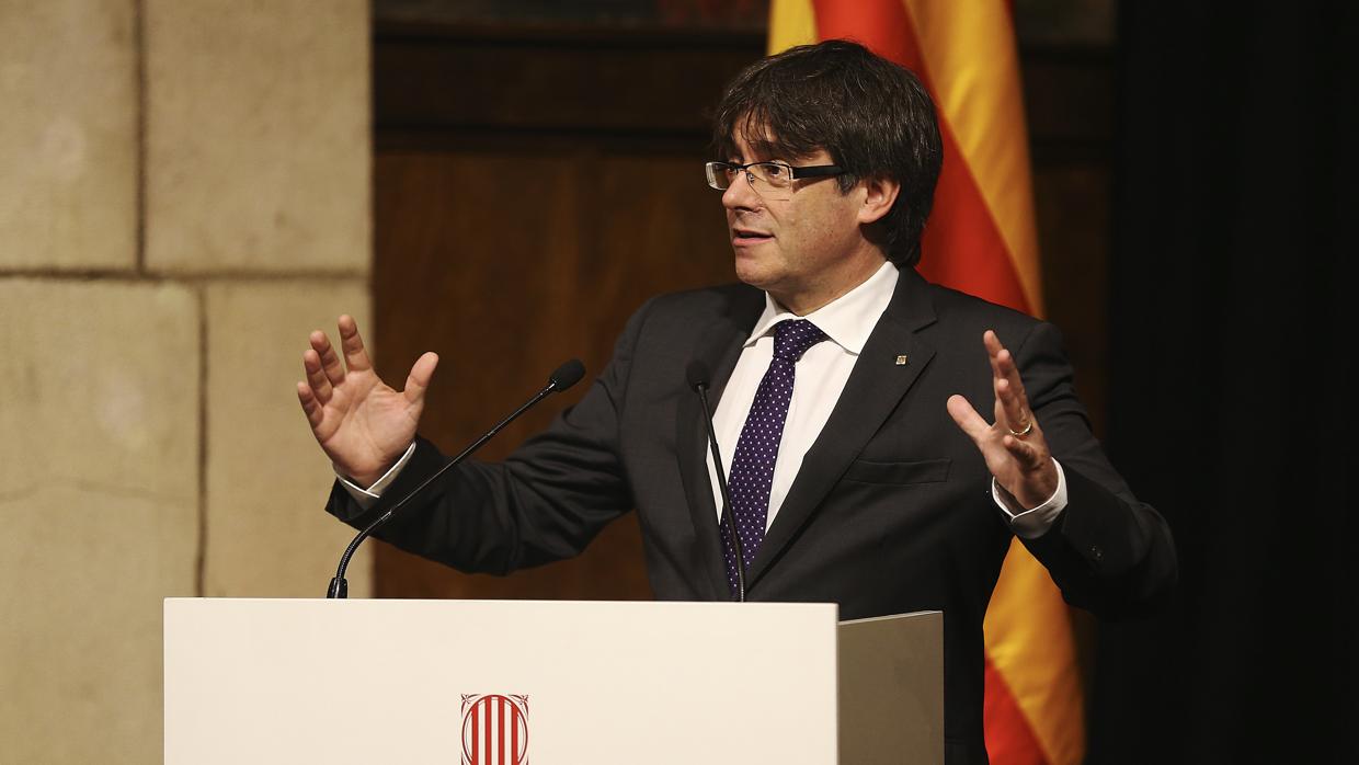 Carles Puigdemont, presidente de la Generalitat