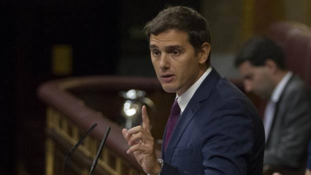 Albert Rivera, presidente de Ciudadanos