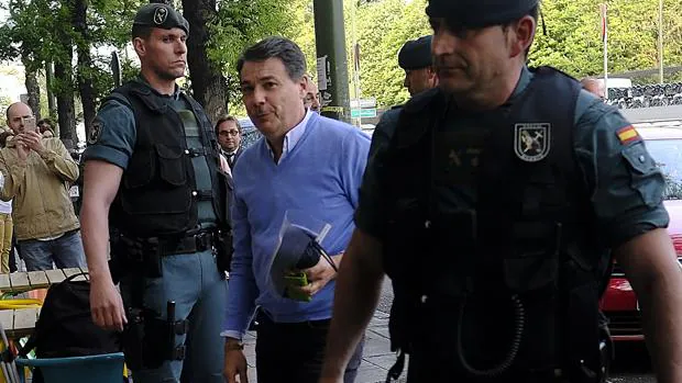 Ignacio González, horas después de ser detenido