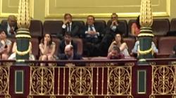 Ferreiro, a la derecha, en el Congreso