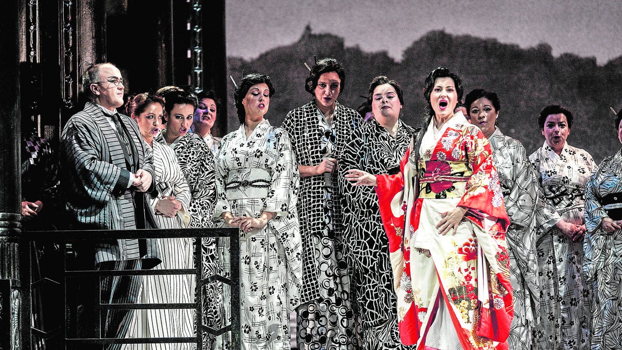 Escena de Madame Butterfly