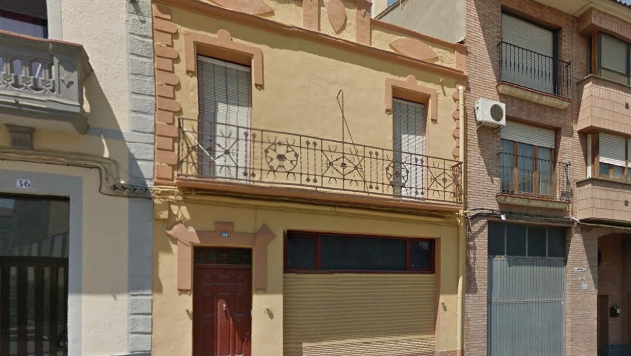 Casa familiar en la que se produjo el crimen