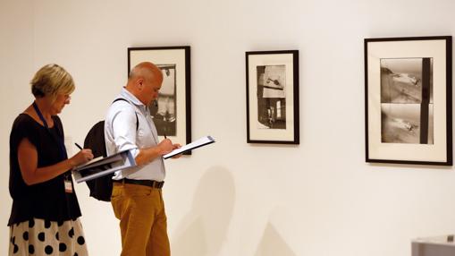 Imagen de la exposición del fotógrafo Robert Frank en el IVAM de Valencia