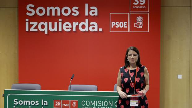 Adriana Lastra, número dos de Pedro Sánchez