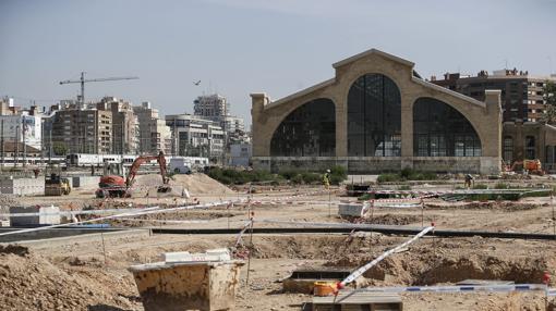 Ribó anuncia que el Parque Central de Valencia podrá empezar a ser usado el primer trimestre de 2018