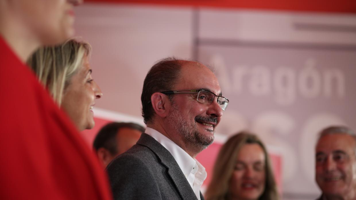 Javier Lambán, líder del PSOE aragonés y presidente del Gobierno regional