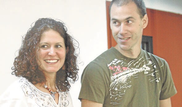 Los etarras Mikel Orbegozo y Sara Majarenas, detenidos en 2005 en una pensión de Valencia