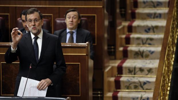 El presidente del Gobierno, Mariano Rajoy, en una imagen reciente en el Congreso