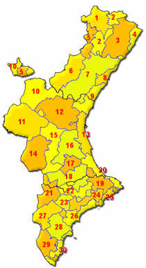 Imagen del mapa de calor de la CV