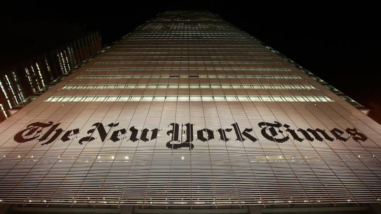 La sede de «The New York Times» en la ciudad que da nombre al periódico