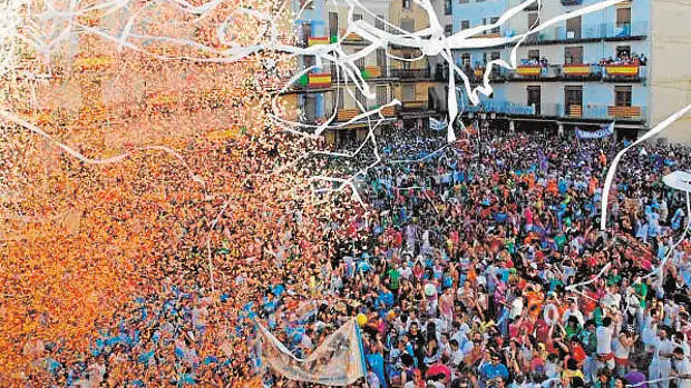 Las fiestas de San Roque multiplican cada año la población habitual de Calatayud durante esos días