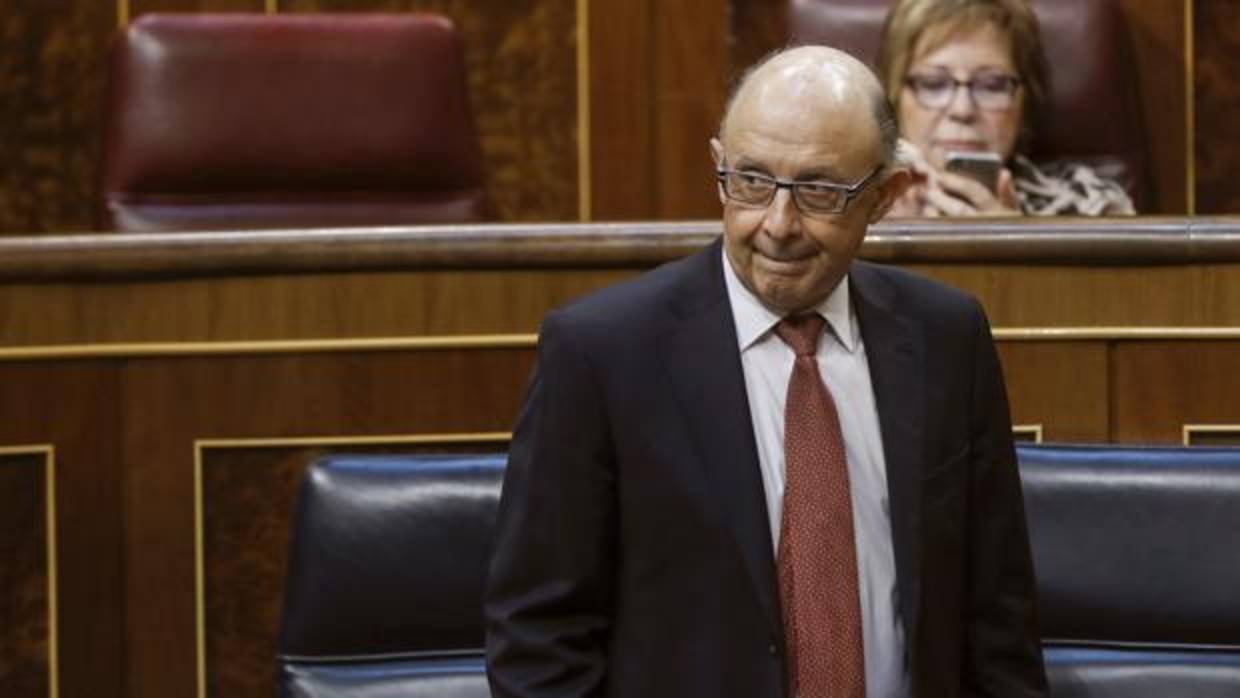 Cristobal Montoro, ministro de Hacienda