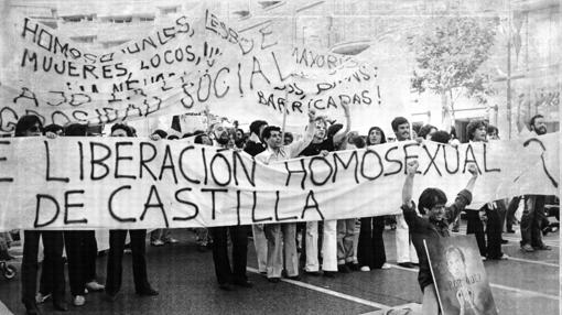 La homosexualidad era aún un delito en España en 1978, y había personas encarceladas por este motivo