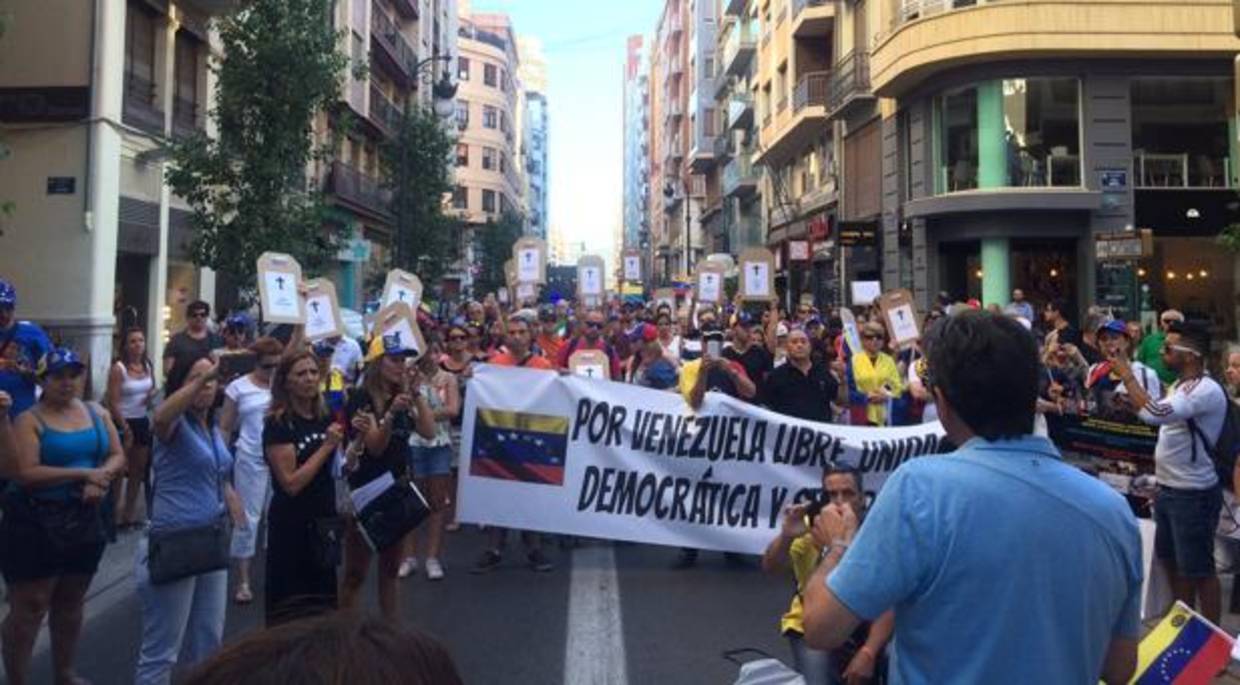 Imagen de la marcha de este sábado