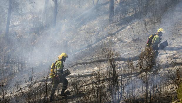 El incendio de Gátova queda controlado tras quemar casi 1.300 hectáreas