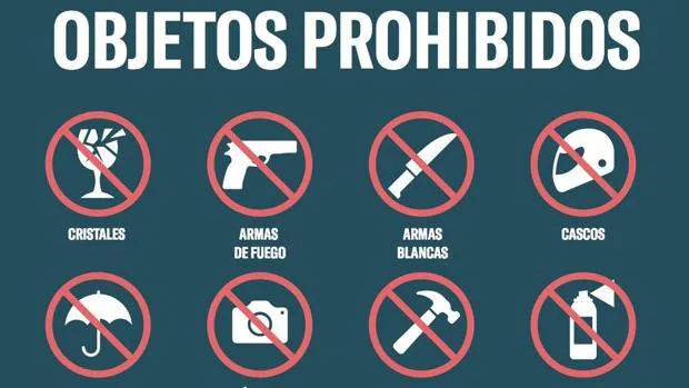 Pistolas, puñales y «paloselfies», las armas prohibidas en el festival Mad Cool