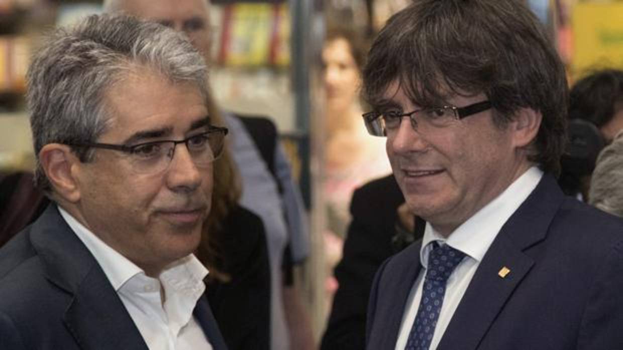 Francesc Homs y Carles Puigdemont