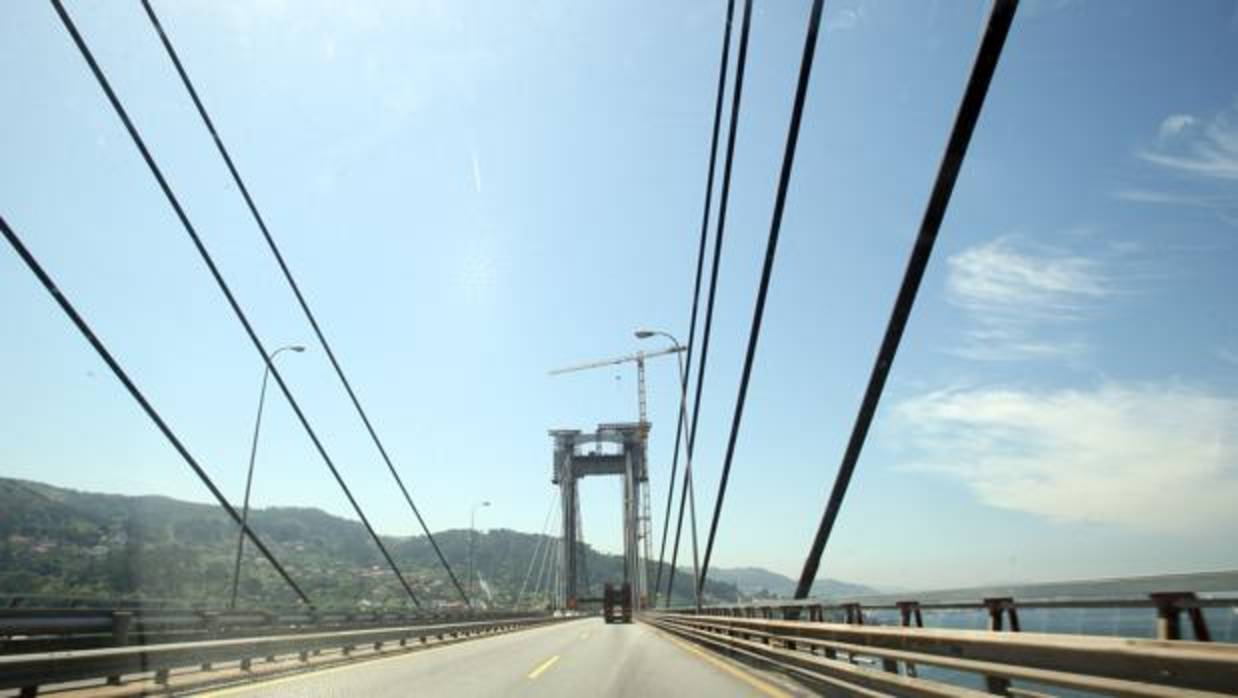 Imagen del puente de Rande, en la ría de Vigo