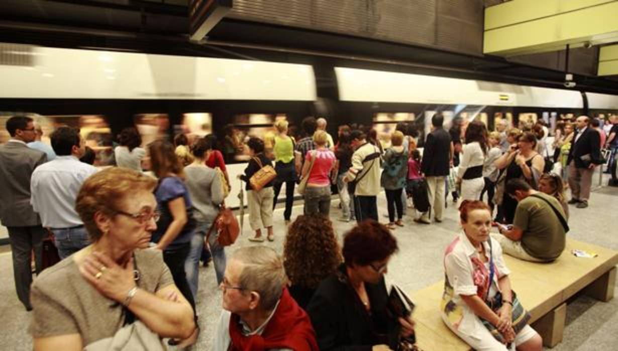 Imagen de archivo del metro de Valencia