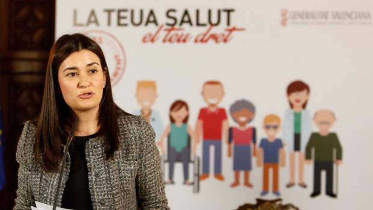 Imagen de archivo de Carmen Montón, consellera de Sanidad de Valencia