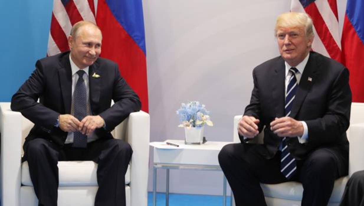 Putin y Trump, en la cumbre del G-20 en Hamburgo