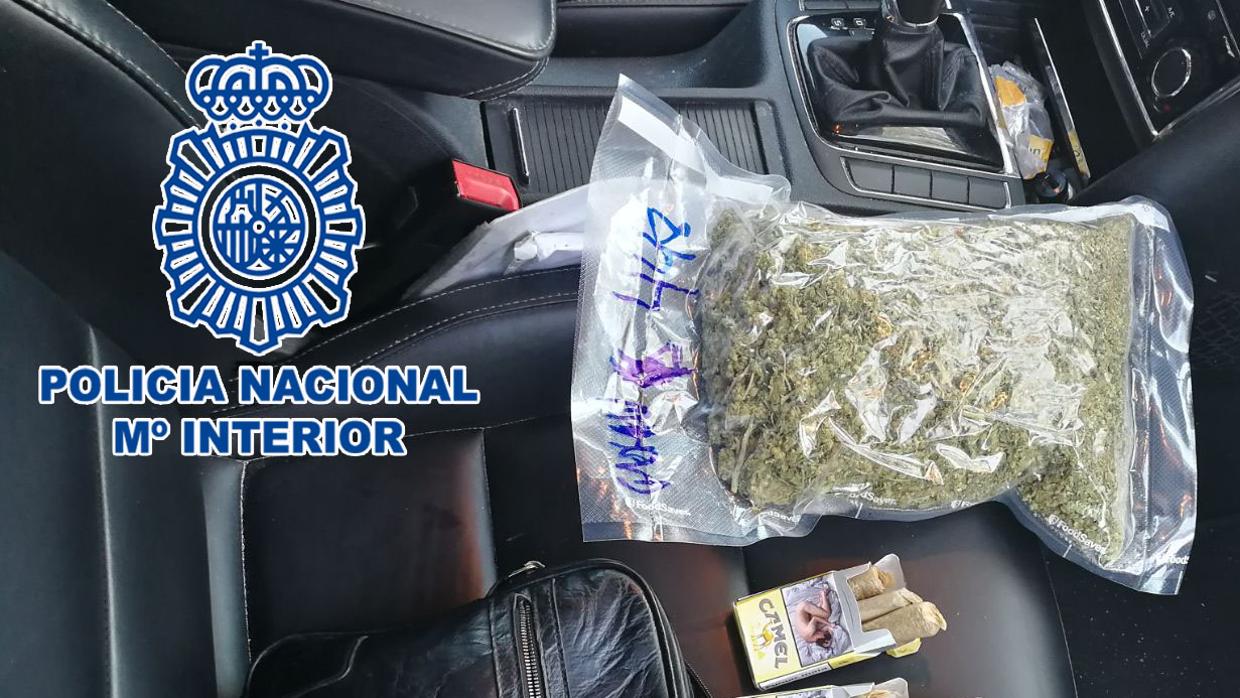 Alijo de drogas incautado por la Policía Nacional en la operación