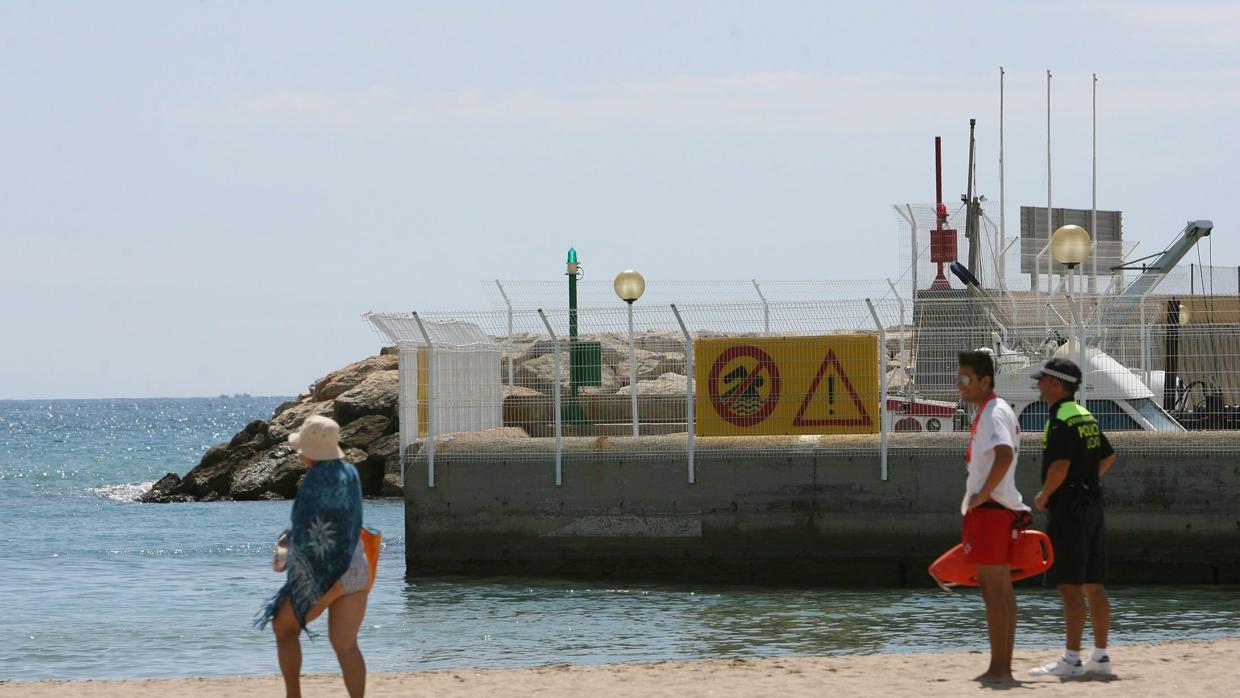 La playa del puerto de Coma-Ruga