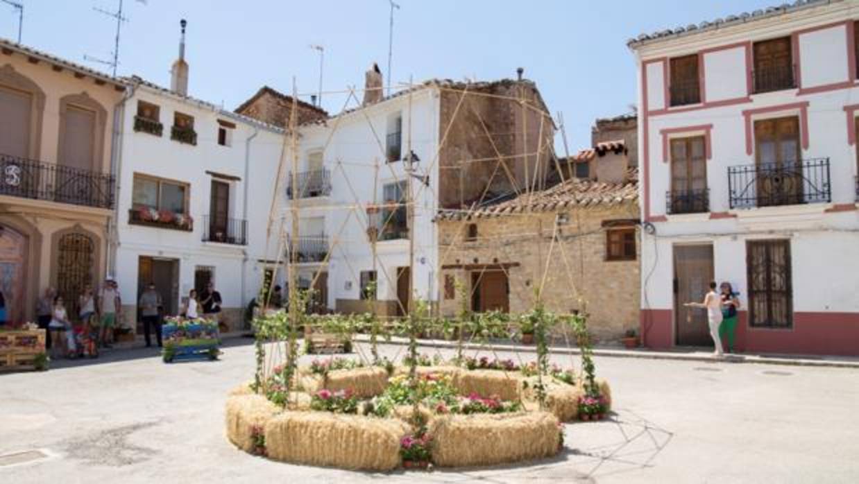 Imatge d'arxiu d'una de les propostes del certamen Aras en Flor