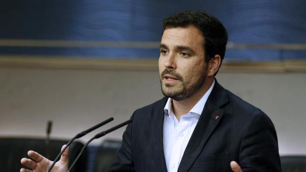 El coordinador federal de Izquierda Unida, Alberto Garzón