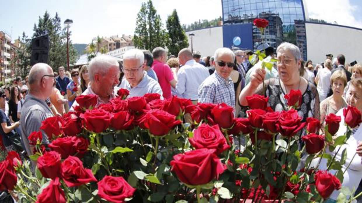 Homenaje a Miguel Ángel Blanco en Ermua este martes