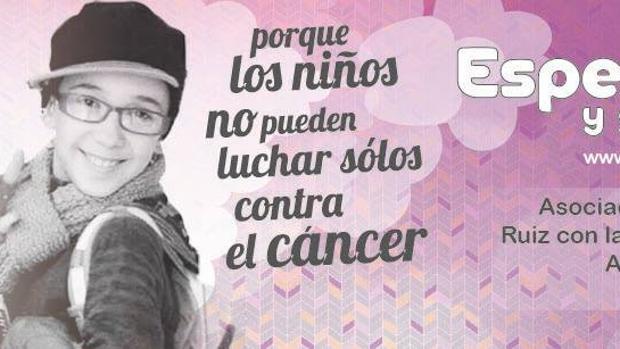 Imagen del cartel de la Asociación Iraila, que lucha contra el cáncer infantil