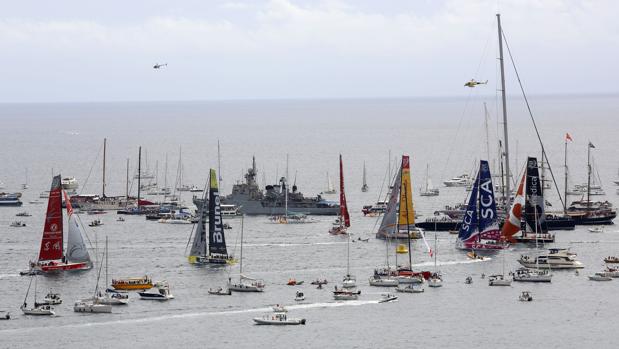 Imagen de la pasada edición de la Vuelta al Mundo a Vela-Volvo Ocean Race