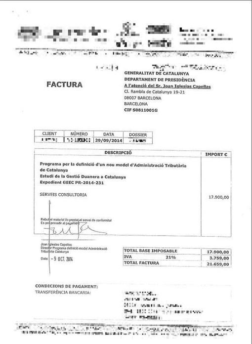 Miles de euros por el diseño de unas aduanas para Cataluña