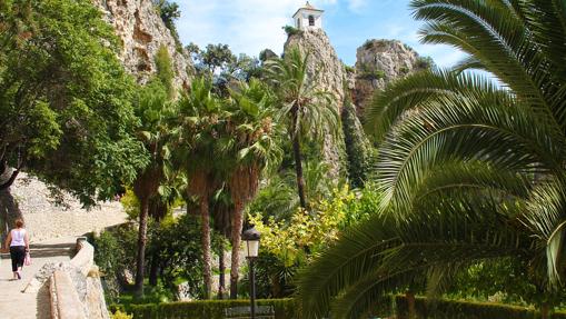 Imagen de archivo del paisaje de Guadalest