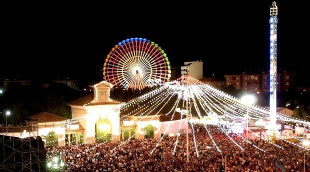 Alumbrado de la Feria de Albacete.