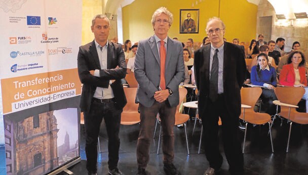 Luis Alberto Rivas, Pedro Sangro y Jesús María Andrés