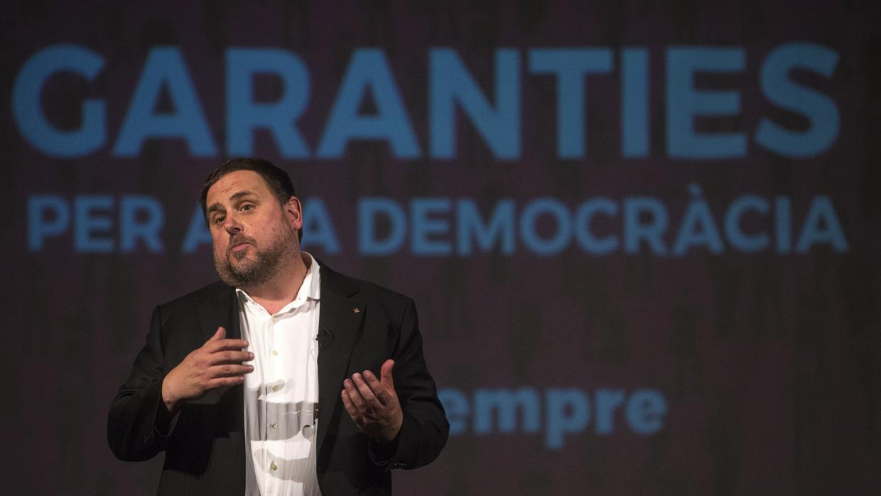 El vicepresidente catalán, Oriol Junqueras