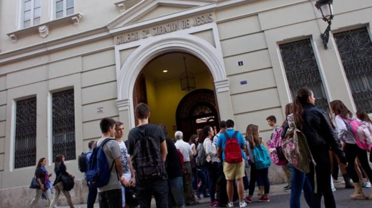 Imagen de archivo de un colegio de Valencia