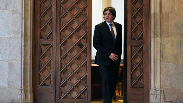 El presidente de la Generalitat, Carles Puigdemont