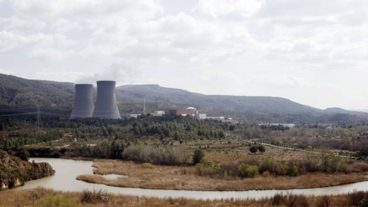 Imagen de la central nuclear de Cofrentes, en la provincia de Valencia