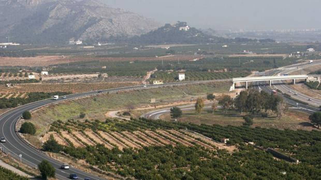 Imagen de la autopista AP-7 de Castellón