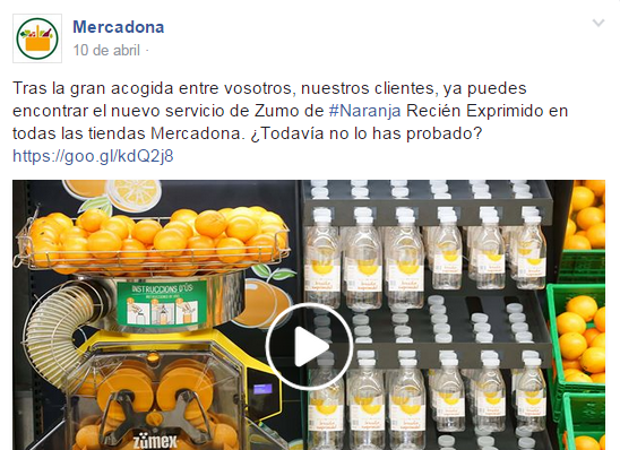 Mercadona es el supermercado que más engancha en redes sociales