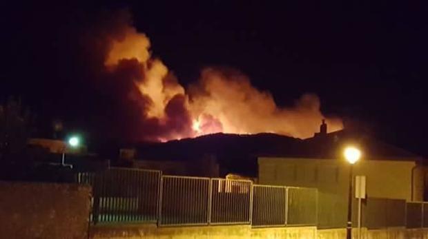 La UME ha desplazado a 62 militares al incendio de Cañamares