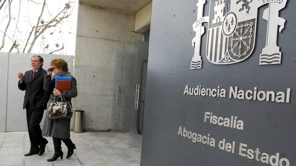 Los etarras Josune Balda y Jose Camacho en la Audiencia Nacional