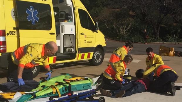 Muere un ciclista al chocar con un tractor en Montmajor