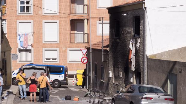 Un detenido por la muerte de una joven en el incendio de una casa en Salamanca