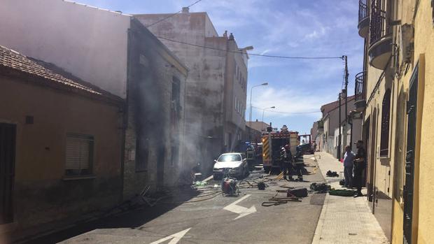 Una mujer muere en Salamanca tras incendiar su casa un comprador de droga