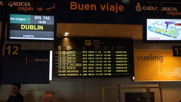 Desconvocada la huelga en el aeropuerto de La Coruña tras un acuerdo parcial con la empresa