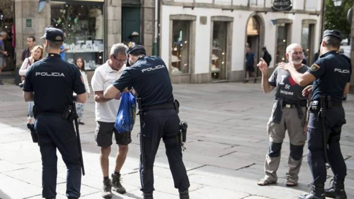 Registros en Santiago durante el pasado 25 de julio